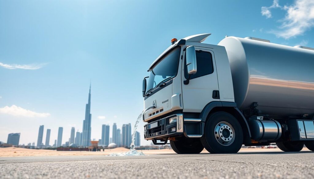 potable water tanker dubai